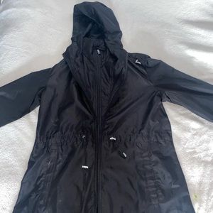 Long rain jacket